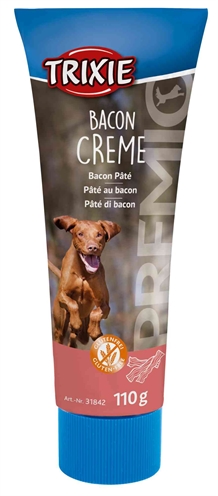 TRIXIE Beloningspasta Premio Bacon - Baconsmaak, uit tube, glutenvrij - 110 g
