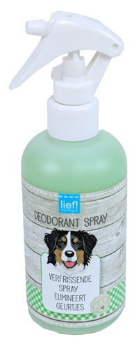 LIEF! Deodorantspray 250 ml Neutraliseert geurtjes - pH-neutraal & mild, voor nat en droge vacht