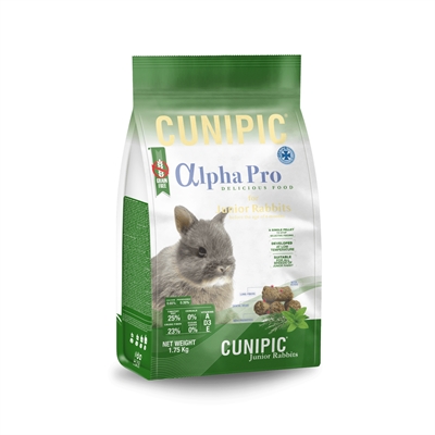 CUNIPIC Konijnenvoer Alpha Pro Junior 1,75 kg – Compleet & Gezond