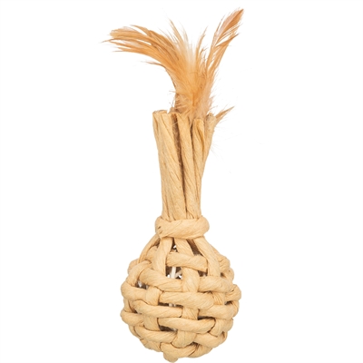 TRIXIE Verenspeeltje Met Bel XXL 15 CM – Papiergaren voor Grote Katten