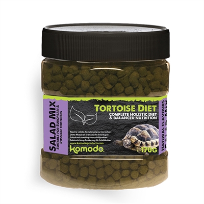 KOMODO Schildpad Voer Salade Mix 170 gr – Compleetvoer in Pellets