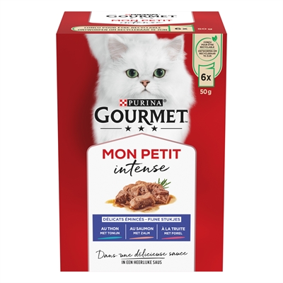 GOURMET natvoer Mon Petit Vis 6x50 g – vismix