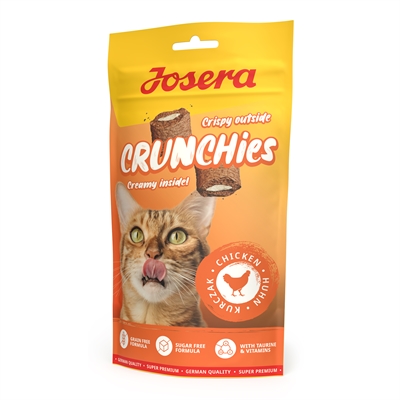 JOSERA Kattensnack Crunchies Chicken 60 g – graanvrij, met kip