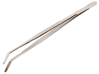 KOMODO Voederpincet Gebogen | Hygiënisch voor kleine prooidieren - 25 cm